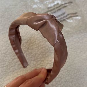 Victoria’s Secret Blush Pink Silky Satin Headband